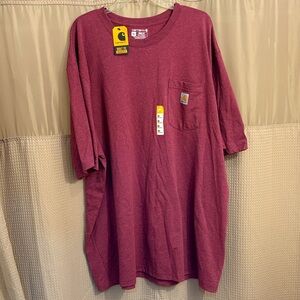 Carhartt Burgundy Pocket Tee